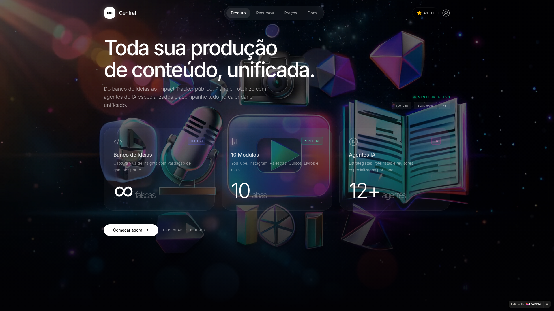 Central de Produção de Conteúdo